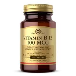Witamina B12 100 Tabletek - Solgar
