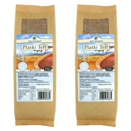 2 x Płatki z Teff Bezglutenowe 350 g - Simpatiko