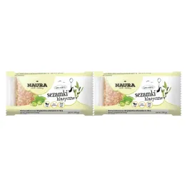2 x Sezamki bez dodatku cukru 27 g - Naura 