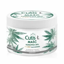 CUTIS Ł - ŁUSZCZYCA Maść Konopna 20%+CBD 400 ml - myLab - Wyprzedaż