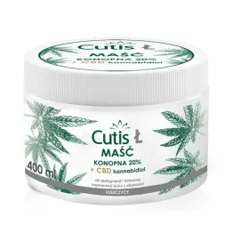 CUTIS Ł - ŁUSZCZYCA Maść Konopna 20%+CBD 400 ml - myLab - Wyprzedaż