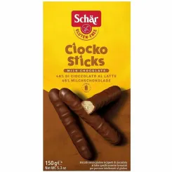 Ciastka w Czekoladzie Bezglutenowe Cioko Sticks 150 g - Schar