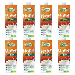 8 x Napój Owsiany Bez Cukru Bezglutenowy Bio 1 L - Natumi