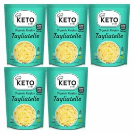 5 x  Makaron Keto (Konjac Typu Noodle Tagliatelle) Bio 270 g (200 g)  - Keto Chef