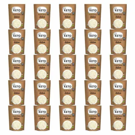 25 x KETO Makaron Konjac UDON Bio 270/200 g Keto Chef