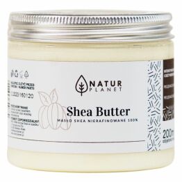 Masło Shea Nierafinowane 200 ml - Natur Planet