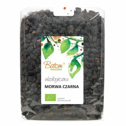 Morwa Czarna Suszona BIO 1 kg - Batom
