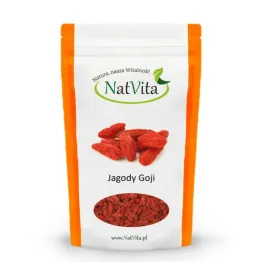 Jagody Goji Owoc Suszony 500 g - Natvita