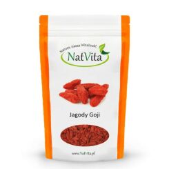Jagody Goji Owoc Suszony 500 g - Natvita