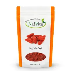 Jagody Goji Owoc Suszony 500 g - Natvita