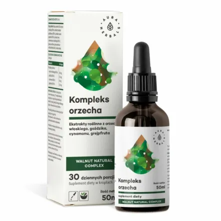 Kompleks Orzecha Krople 50 ml - Aura Herbals