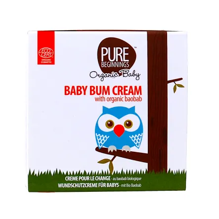 Łagodzący Krem do Pielęgnacji Pupy z Baobabem 125 ml Pure Beginnings