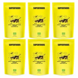 6 x Kakao Ziarna Kruszone Surowe Bio 600 g - Bio Planet