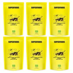 6 x Kakao Ziarna Kruszone Surowe Bio 600 g - Bio Planet