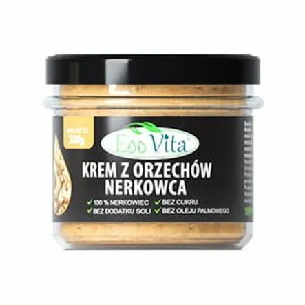 Krem z Orzechów Nerkowca 100% 200 g - EOOVITA