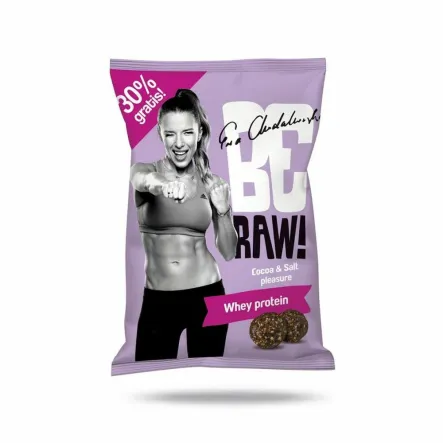 Kuleczki Whey Protein 65 g Be Raw