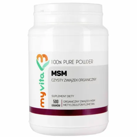 MSM Proszek 500 g - MyVita