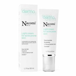 Lekki Krem do Skóry Trądzikowej 50 ml - Nacomi