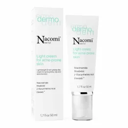 Lekki Krem do Skóry Trądzikowej 50 ml - Nacomi