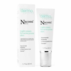 Lekki Krem do Skóry Trądzikowej 50 ml - Nacomi