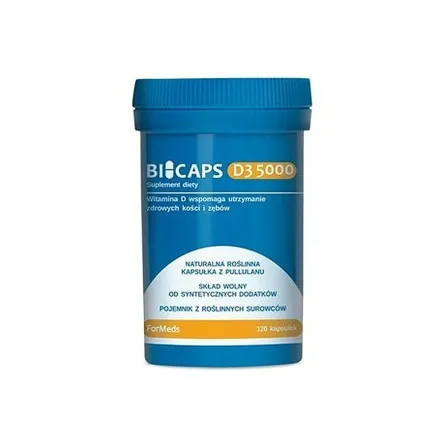 Bicaps  D3 5000 34,8 g 120 Porcji Formeds