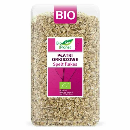 Płatki Orkiszowe Bio 600 g - Bio Planet