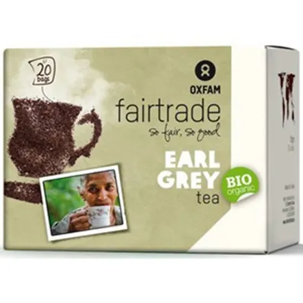 Herbata Ekspres Earl Grey Fair Trade Bio 36 g (20x 1,8 g) - Oxfam