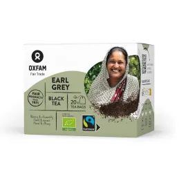 Herbata Ekspres Earl Grey Fair Trade Bio 36 g (20x 1,8 g) - Oxfam