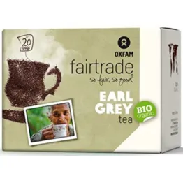 Herbata Ekspres Earl Grey Fair Trade Bio 36 g (20 x 1,8 g) - Oxfam