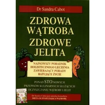 Książka -Zdrowa Wątroba Zdrowe Jelita - Mada Prn