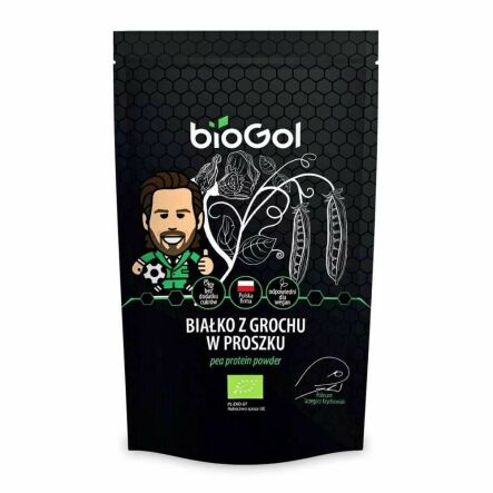Białko z Grochu w Proszku Bio 150 g - Biogol
