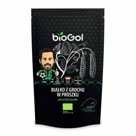 Białko z Grochu w Proszku Bio 150 g - Biogol