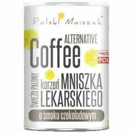 Kawa z Korzenia Mniszka Lekarskiego Smak Czekoladowy Bezkofeinowa 150 g - Polski Mniszek