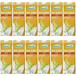 Napój Jaglany Bezglutenowy Bio 1 L Natumi UHT - Zestaw 12 x 1 L