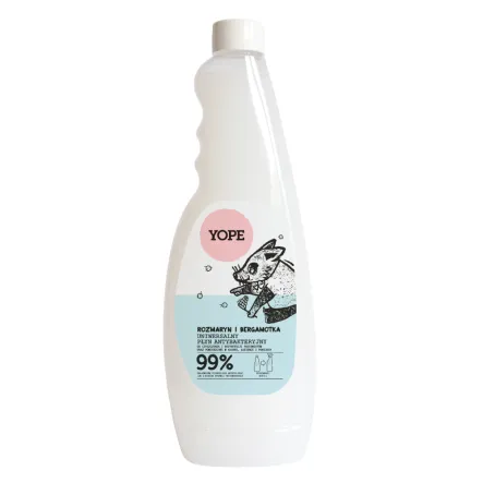Płyn Antybakteryjny Rozmaryn Bergamotka 750 ml - Yope 