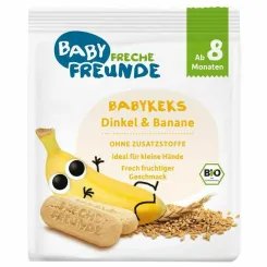 Biszkopty Orkiszowe Bananowe Od 8 Miesiąca Bio 100 g - Freche Freunde