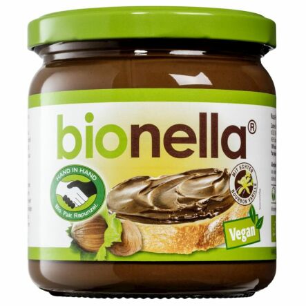 Krem Orzechowo - Kakaowy Vegan Bio 400 g - Bionella