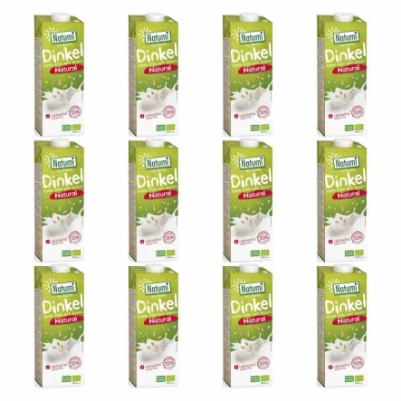 12 x Napój Orkiszowy Naturalny Bio 1 l UHT Natumi