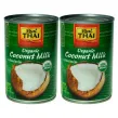 2 x Mleczko Kokosowe Eko Ekstrakt Kokosowy 85% 400 ml Real Thai