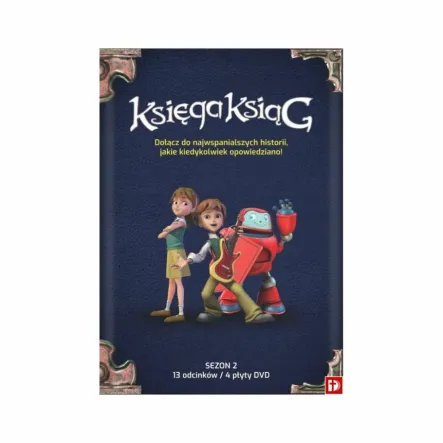 Film animowany: Księga Ksiąg Sezon 2 (Odcinki 14 - 26) BOX 4 Płyty DVD