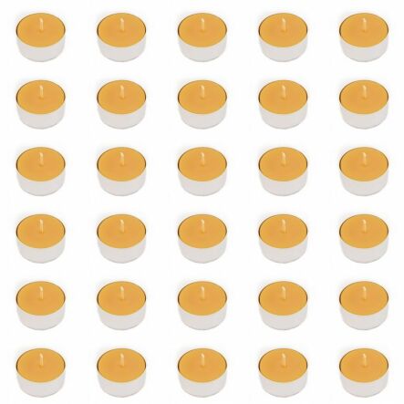 Podgrzewacze Tealight z Wosku Pszczelego 4 cm x30 sztuk