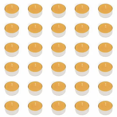 Podgrzewacze Tealight z Wosku Pszczelego 4 cm x30 sztuk