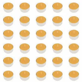 Podgrzewacze Tealight z Wosku Pszczelego 4 cm x30 sztuk