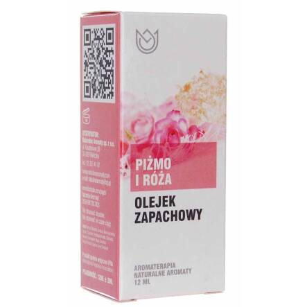 Olejek Zapachowy Piżmo i Róża 12 ml - Naturalne Aromaty