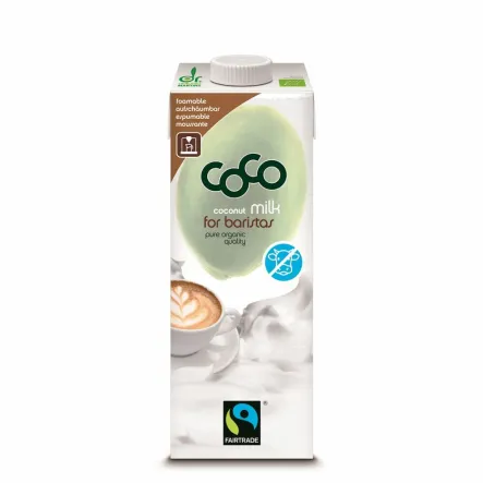 Napój Kokosowy Barista Bio 1 L - Coco Dr Martins - Przecena Krótka Data Minimalnej Trwałości