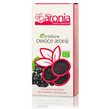 Aronia Suszona (Mielona) Bio 200 G - Polska Aronia