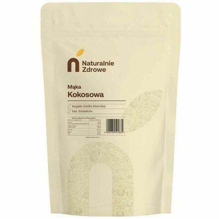 Mąka Kokosowa 1 kg - Naturalnie Zdrowe
