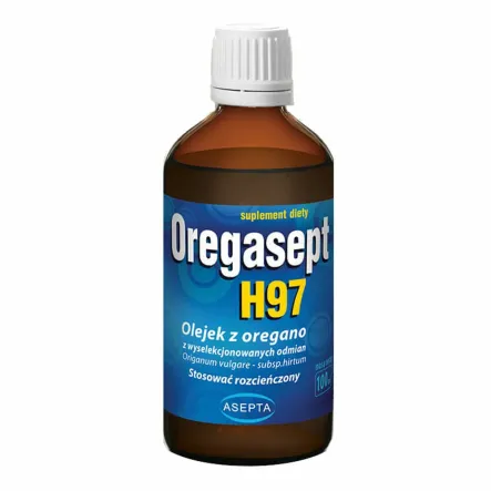 Oregasept H97 Olej z Oregano 100 ml Asepta