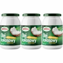 3 x Olej Kokosowy Rafinowany Bezzapachowy 900 ml - Targroch