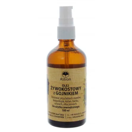 Olej Żywokostowy Z Gojnikiem 100 ml Astron